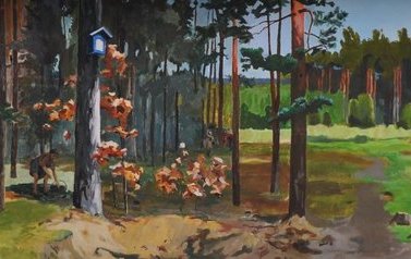 Mural w Skansen-parku 6