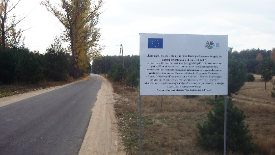 Przebudowa drogi gminnej Chrzczanka Folwark - Chrzczanka Włościańska Przebudowa drogi gminnej Chrzczanka Folwark - Chrzczanka Włościańska