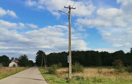Modernizacja oświetlenia ulicznego w miejscowości Łączka