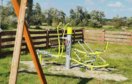 Modernizacja oświetlenia ulicznego oraz aktywizacja sołectwa Olszaki (montaż urządzenia siłowni zewnętrznej)