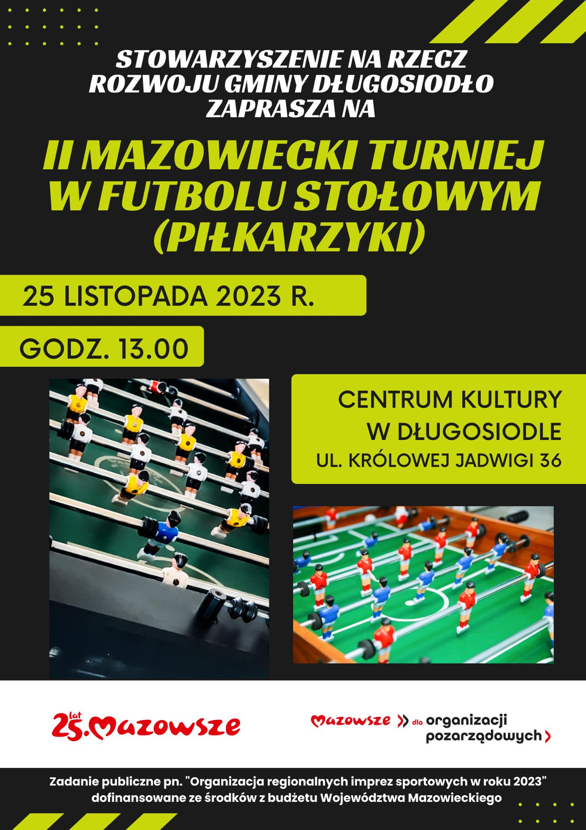 II Mazowiecki Turniej w Futbolu Stołowym