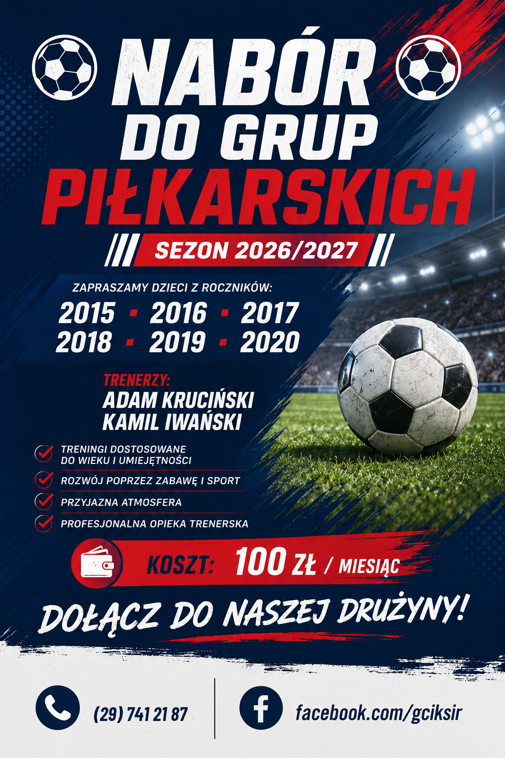 Zapraszamy dzieci do zapis&oacute;w!