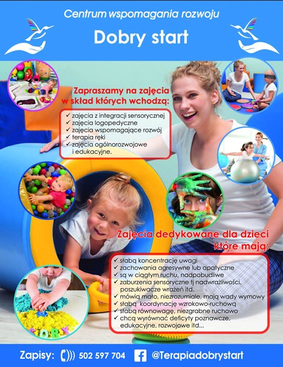 Zapraszamy na zajęcia dedykowane dla dzieci!