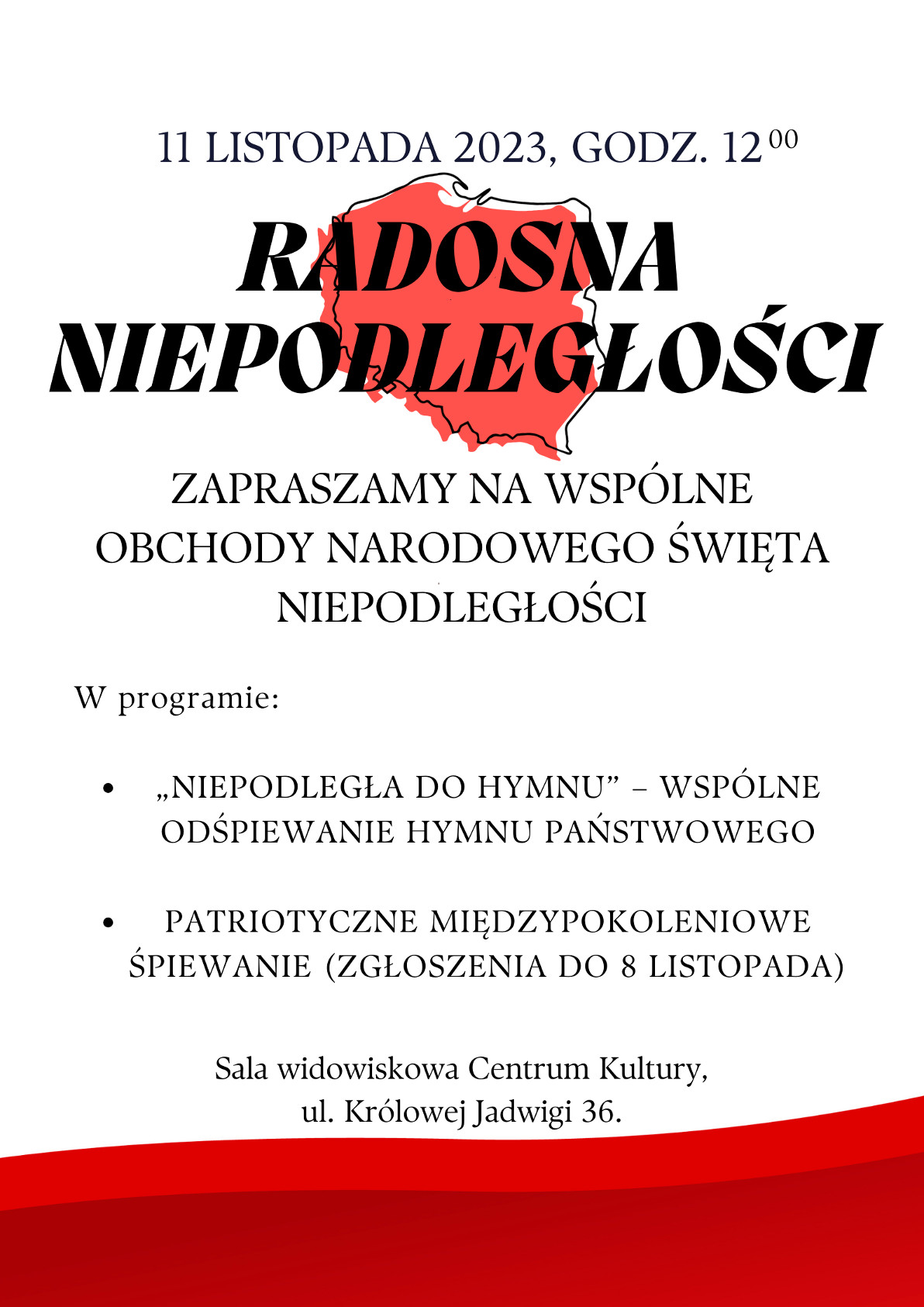 Obchody Narodowego Święta Niepodległości