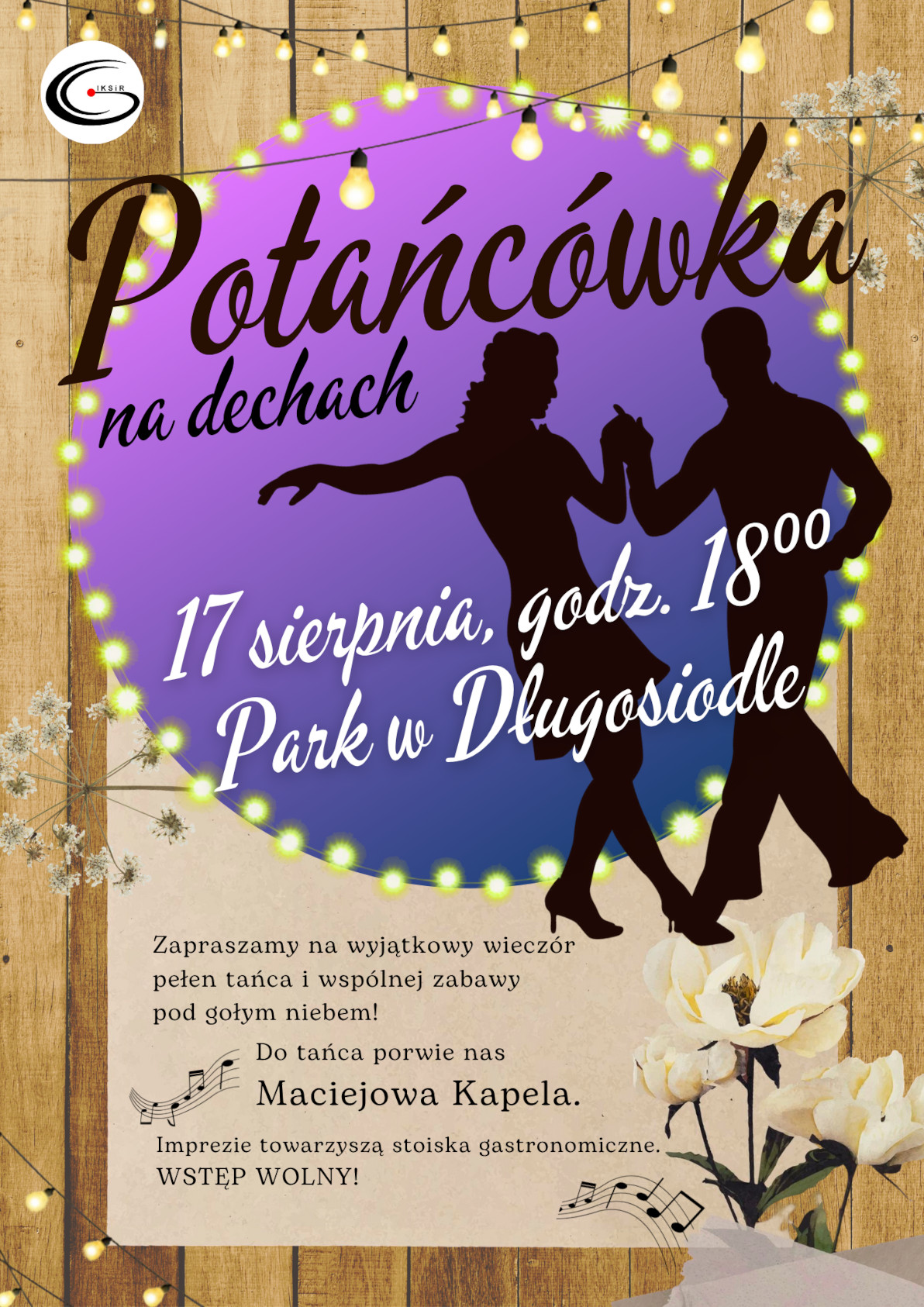 Plakat: Potańc&oacute;wka na&nbsp;dechach