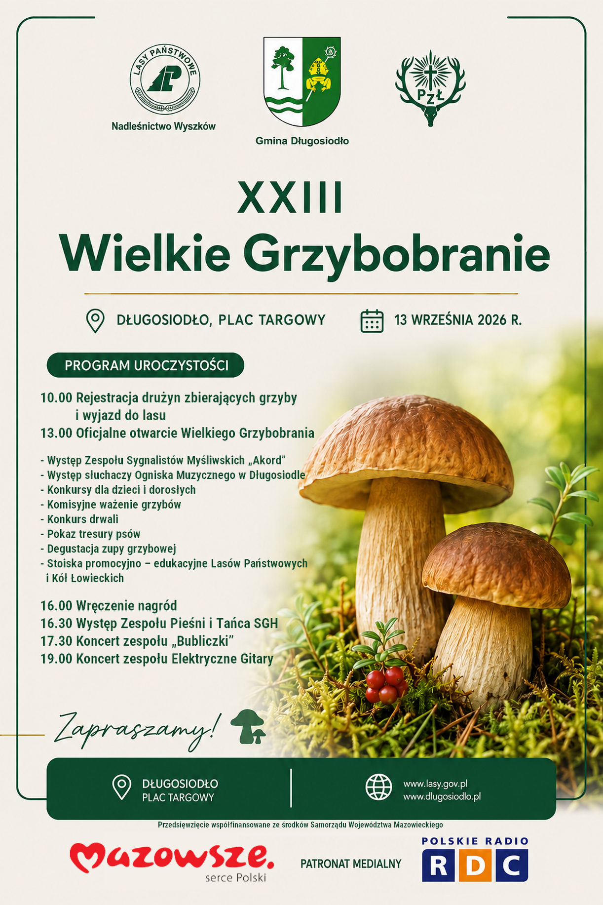 Wielkie Grzybobranie 2026