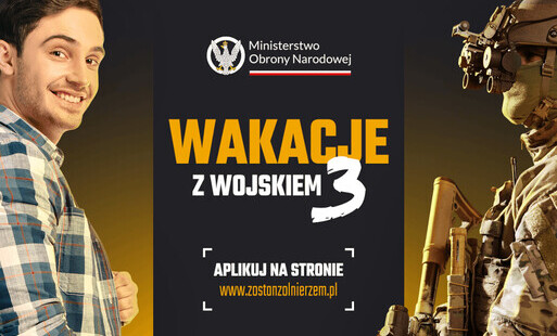 Blisko 6 000 zł za 27 dni szkolenia. W sierpniu ruszy ostatni turnus programu „Wakacje z Wojskiem 3”