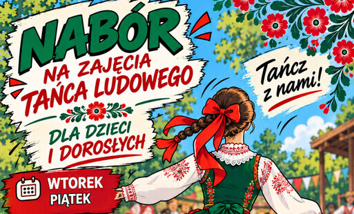 Zajęcia tańca ludowego - nabór