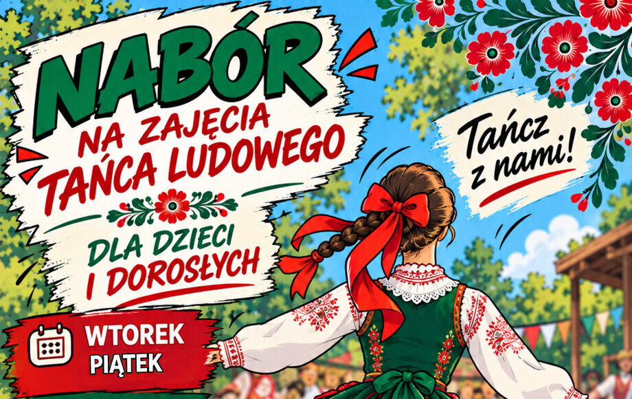 Nabór na zajęcia tańca ludowego