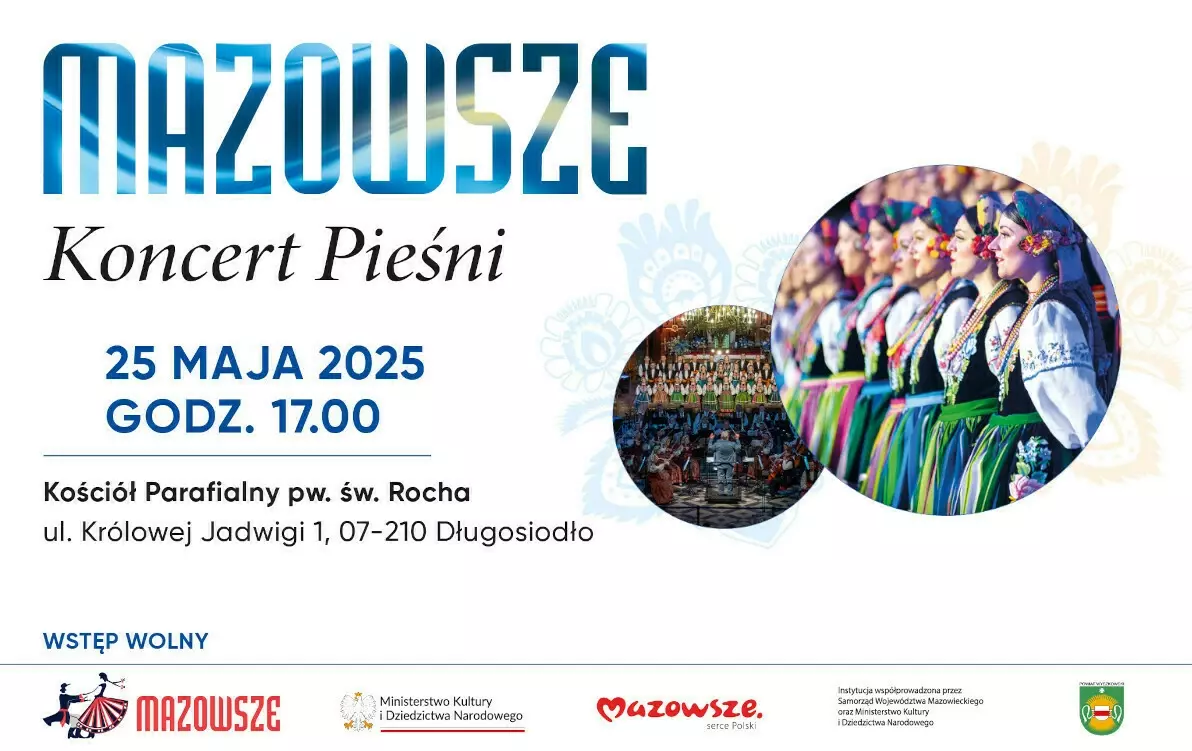 Zdjęcie do Koncert Pieśni Zespołu Mazowsze w Długosiodle