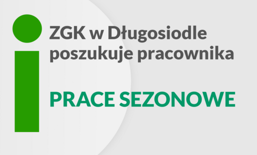 ZGK poszukuje pracownika