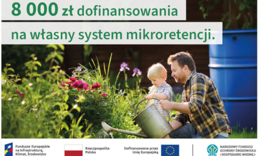 Trwa nabór wniosków na dofinansowanie instalacji mikroretencji