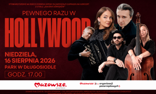 Zaproszenie na koncert "Pewnego razu w Hollywood"